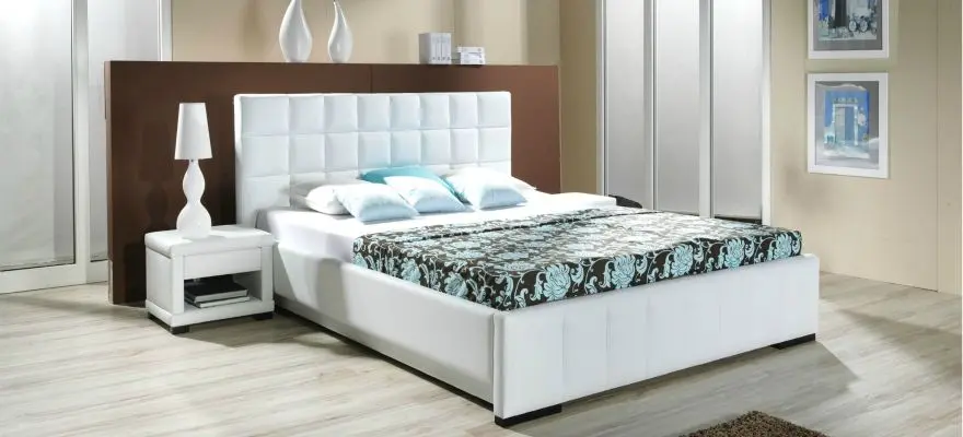 Amenajare dormitor minimalist axat pe relaxare si confort in Chisinau