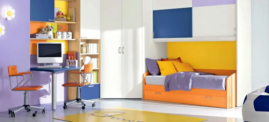 Mobilier creativ si colorat pentru camera copiilor in Chisinau